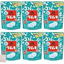 Amazon.co.jp: 生ラムネ玉 6個 ソフトキャンディ 駄菓子 +おやつの